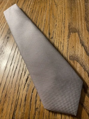 Corbata de poliéster semi delgada Hardy Amies usada en excelente estado para hombre” Foto 1 de 4