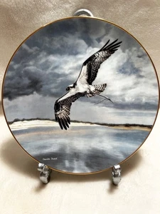 Soaring Majesty Collector Plate The Osprey 5th Issue Fine China Bradex - Bild 1 von 2