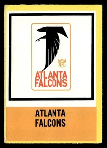 Tarjeta insignia Philadelphia 1967 Atlanta Falcons #12 (pliegue en la esquina) - Imagen 1 de 2