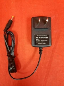 Sega 2 And 3 AC Adapter Compatible W/ Nomad CDX 32-X Gaming Systems For Sega - Picture 1 of 4
