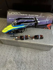 Mikado Logo 200 RC Helicopter Vbar With Pro Rescue & Case Plus 2x Batteries - Picture 1 of 9