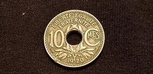France 10 Centimes 1920 Coin - Picture 1 of 2