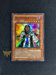 Yu-Gi-Oh! | Gravekeeper's Chief | 1st Edition PGD-065 Holo Super Rare | NM - Picture 1 of 3