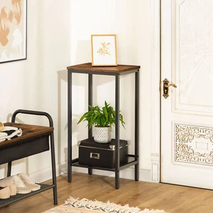 HOOBRO Mesa auxiliar Mesa auxiliar Mesa de entrada Mesa telefónica 15"L x 11"W x 28,9"H - Imagen 1 de 12