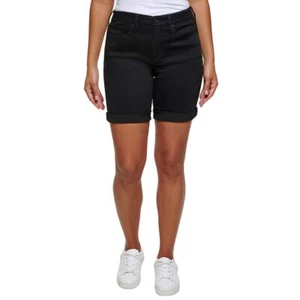 NWT DKNY Jeans Women's 9" Bermuda Summer Shorts Rolled Hem Size 10 $55 3HL235 - Picture 1 of 3