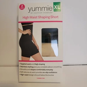 Yummie Damen High Waist Shaping Short 2er Pack XL - Bild 1 von 3