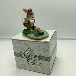 Charming Tails Come On In The Waters Fine Fitz Floyd Figurine 83/804 With Box  - Picture 1 of 6