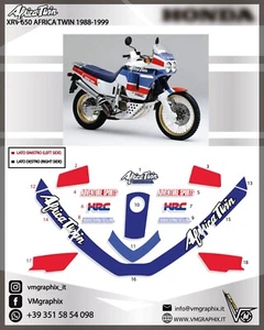 Adesivi XRV 650 AFRICA TWIN 1988 - 1999 RD03 grafiche/stickers/decal - Picture 1 of 1