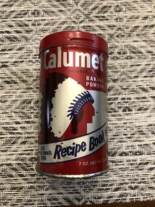 Calumet Backpulver Dose Kanister Indianer - Bild 1 von 7