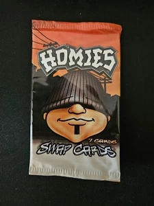 HOMIES SWAP CARDS BY NECA "1 SEALED PACK OF TRADING CARDS" - 7 CARDS PER PACK - Picture 1 of 2