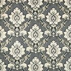 Embossed wallpaper textured Victorian damask gray gold metallic wallcoverings 3D