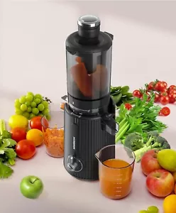 Máquinas exprimidoras, exprimidor de prensa en frío frutas y verduras enteras con alimentación de 4,3" - Imagen 1 de 6