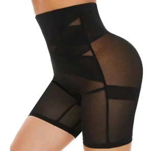 Women's Tummy Control Slimming High-Waisted Body Shaper Shorts Underwear Girdle - Picture 1 of 6