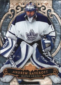 2007-08 Artifacts Maple Leafs Hockey Card #29 Andrew Raycroft