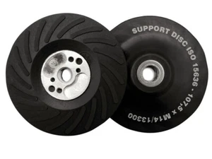 NEW pad ISO Angle Grinder Turbo Pad Hard 125mm M14 x 2.0 Welding Sanding - Picture 1 of 24