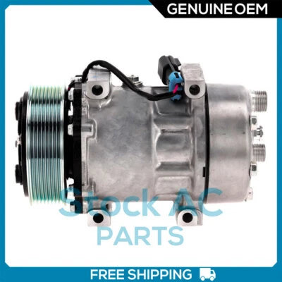 Nuevo compresor de aire acondicionado OEM para Ford F650, F750 / Peterbilt 325, 330, 337 - SANDEN Foto 1 de 4