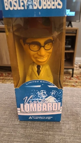 Vince Lombardi / Green Bay Packers / Bosley Bobbers Bobblehead / 2002 Cover