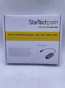 STARTECH.COM US1GC30A USA QUESTO ELEGANTE CONVERTITORE IN ALLUMINIO PER AGGIUNGERE UN ETHERNET GB... - Foto 1 di 5