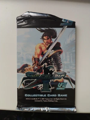 UFS Soul Calibur 3/III Booster Card Pack sealed, but wrapper crinkled - Image 1 of 3