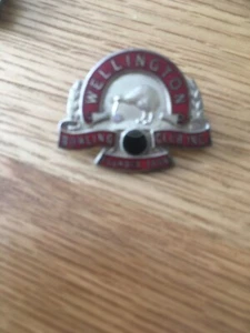 WELLINGTON BC NZ 1950s ENAMEL BOWLING BADGE MAYER VGC - Picture 1 of 1