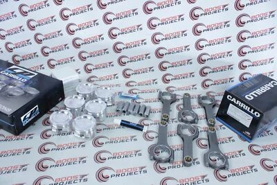 CP PISTON & CARRILLO PRO-H ROD KIT 84.5MM BORE CR 9.5:1 FITS BMW N54B30 3.0L  - Image 1 of 3