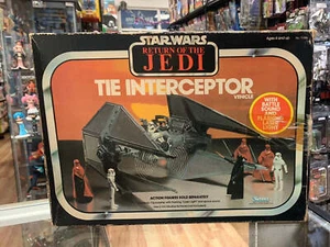ROTJ Tie Interceptor UNUSED CONTENTS (Vintage Star Wars, Kenner) - Picture 1 of 24