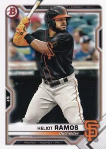 #BCP-69 Heliot Ramos - San Francisco Giants - 2021 Bowman - Chrome Prospects Bas - Picture 1 of 1