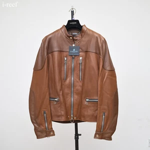 LANVIN braune Lederjacke GR 42UK/USA 52IT/EU ( XL/EXTRA LARGE ) NEU + ETIKETT - Bild 1 von 2