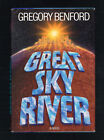 Great Sky River By Gregory Benford (1987, Hardcover 1St Printing)