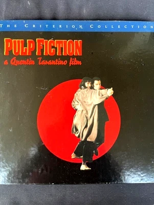 Quentin Tarantino's PULP FICTION-1994 Criterion Collection 4-Laser Disc Box Set - Image 1 of 4