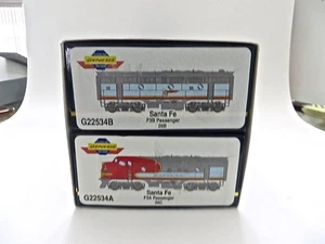 Athearn Geneses G22534 HO Santa Fe F3 A/B Passenger #26C/#26B Brand New Sealed - Picture 1 of 1