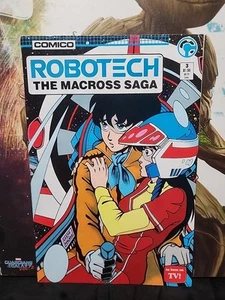 ROBOTECH: THE MACROSS SAGA # 3 - VG+ 4.5 - 1985 COMICO - AS SEEN ON TV!  Xmenbox - Picture 1 of 3