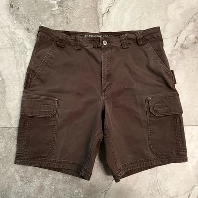 Pantalones Cortos de Carga Duluth Trading Company Duluth Flex contra Incendios Marrón Talla 40 Foto 1 de 4