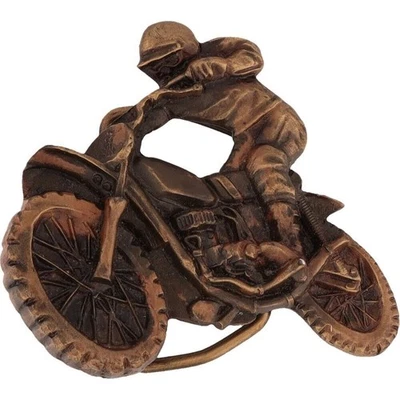 Nuevo Motocross Mx Sx Supercross Moto Dirtbike Rider Años 80 Nuevo de Lote Antiguo Hebilla de Cinturón Foto 1 de 4