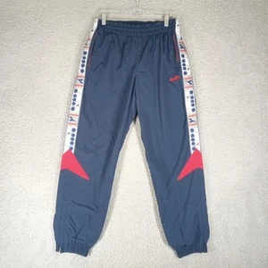 Vintage Diadora gefütterte gewebte Jogginghose Hose Herren Größe 30x28 blau - Bild 1 von 14