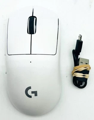 Logitech PRO X SUPERLIGHT Lightweight Wireless Optical Gaming Mouse - White - Image 1 of 4