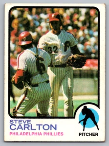 1973 TOPPS #300 STEVE CARLTON PHILLIES - Picture 1 of 3