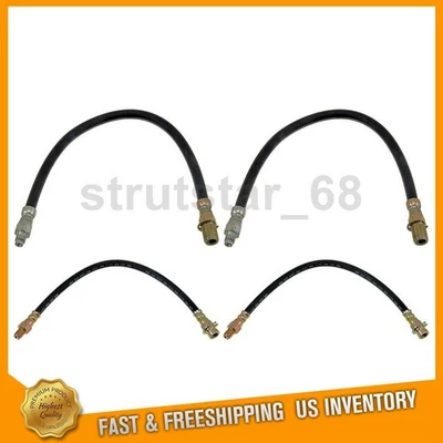 4 mangueras de freno delanteras traseras para camioneta Ford de 1/2 tonelada 2,2 L Foto 1 de 4