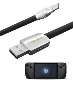 USB Type C Fast Charging Cable Compatible with Steam Deck 100W Ultra Silicone - Picture 1 of 3