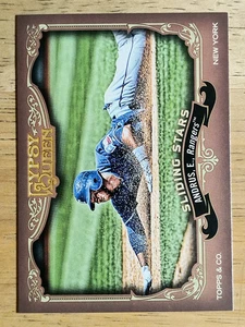 Topps Gypsy Queen Sliding Stars 2012 #EA Elvis Andrus - Imagen 1 de 2