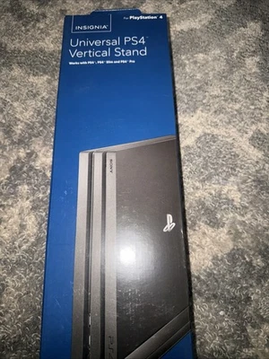 INSIGNIA SONY PLAYSTATION 4 PS4 & PS4 Pro SUPPORTO/BASE VERTICALE #NS-GPS4UVS18/18-C - Immagine 1 di 4