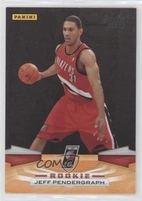 2009-10 Panini Rookie Artist Proof /199 Jeff Pendergraph #381 Rookie RC - Image 1 of 2