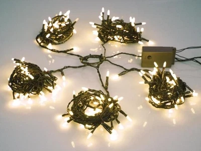 Light Creations Speed Light LED - 220 LEDs - Warmweiß - grünes Kabel - Modula...