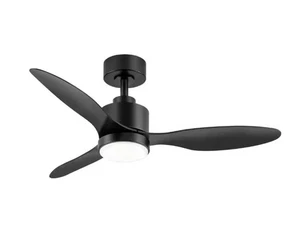 Breezary Sawyer 42in. 3 Blade 6 Speed Black LED Ceiling Fan w/Remote- Ships Free - Picture 1 of 7