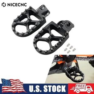CNCFootrest Rests Pedals Foot Pegs For KTM 125 250 SX 250 350 450 SXF 1998-2015 - Picture 1 of 6