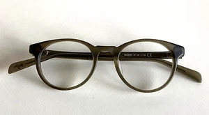 Maui Jim Eyeglasses MJO 2201-78WV Matte Khaki Frames Silver Core 47-20-148 - Picture 1 of 4