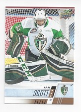 2017-18 Upper Deck CHL #157 Ian Scott (goalie) (Toronto Maple Leafs)