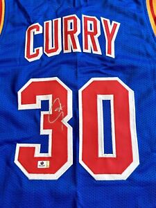 Stephen Curry Signed Autographed Pro Style Jersey Golden State Warriors COA🔥