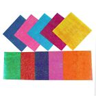 Shiny Square Origami Paper 50pc Set for Handmade Crafts and Scrapbooking