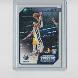 JA MORANT '19-20 PANINI CHRONICLES THREADS ROOKIE CARD-SEND ME YOUR OFFER TODAY! - Picture 1 of 12